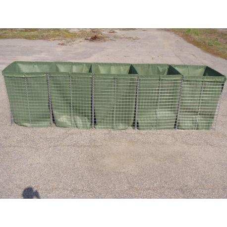 Габион Заграда в сборе ф4мм 50х200мм оцинкованный